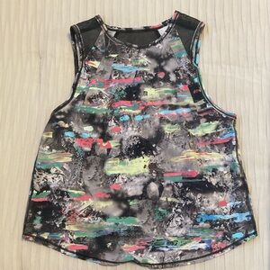 Colorful Abstract Women's Top
